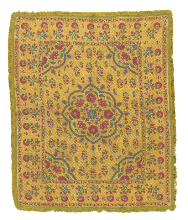 India Mogul Textile Wool on wool 2'11''x3'8''