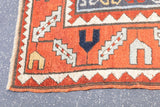 Antique Kazak Rug 6'8'' x 7'11''