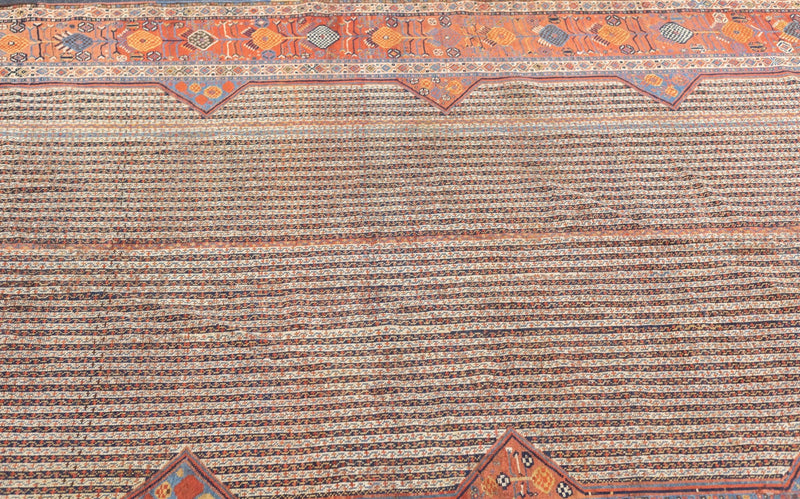 Antique Afshar Rug 6'4'' x 15'9''