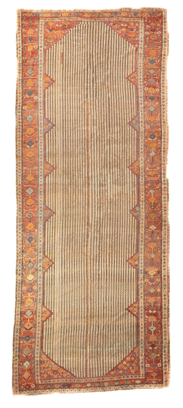 Persia Afshar Wool on wool 6'4''x15'9''