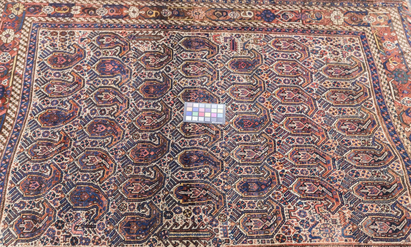 Antique Afshar Rug 5'2'' x 6'