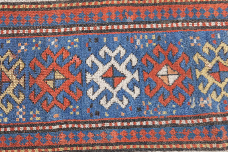 Antique Kazak 3000 Rug 3'7'' x 6'9''