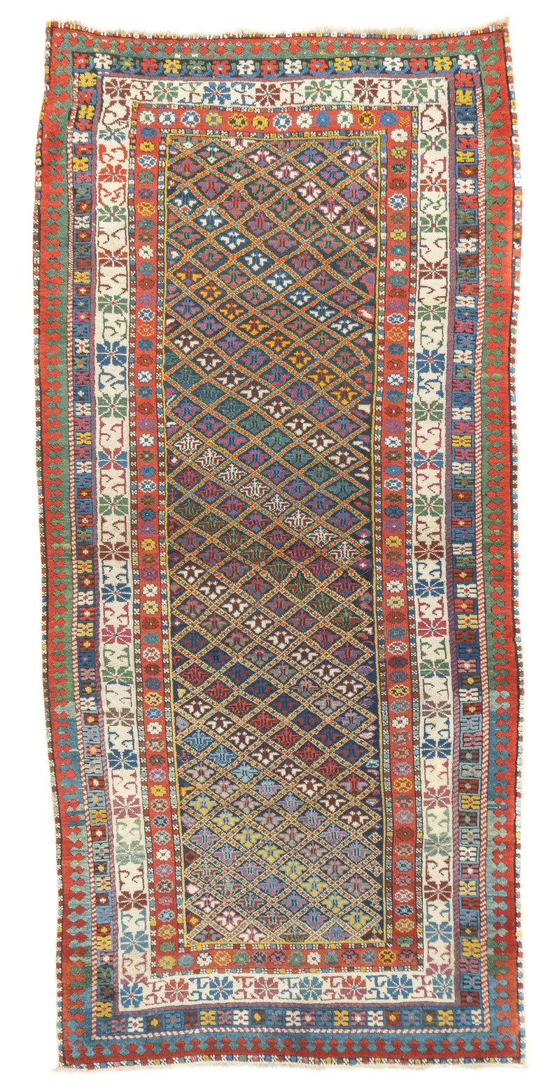 Antique Kazak Rug 3'7'' x 7'7''