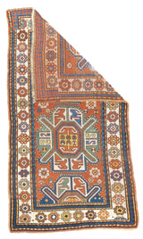 Antique Kazak Rug 3'5'' x 6'3''