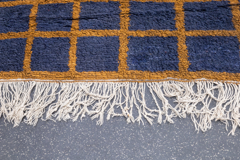 Vintage Swedish Rug 4'1'' x 4'10''