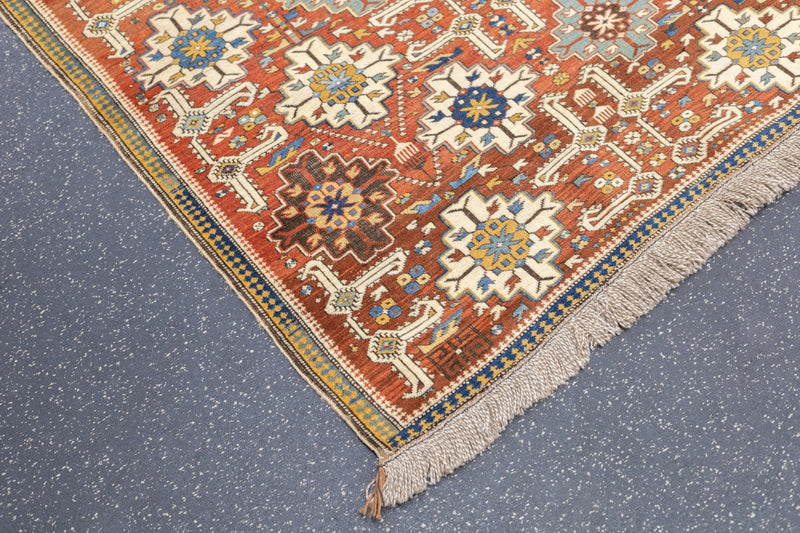 Antique Shirvan Rug 3'5'' x 4'3''