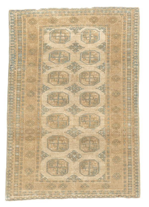 Persia Turkeman Wool on Cotton 4'4''x6'3''