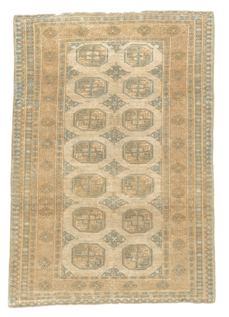 Persia Turkeman Wool on Cotton 4'4''x6'3''