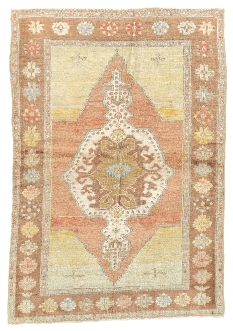 Oushak Rug 3'8'' x 5'3''