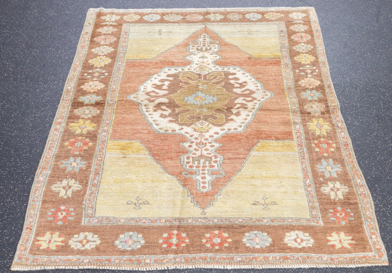 Oushak Rug 3'8'' x 5'3''