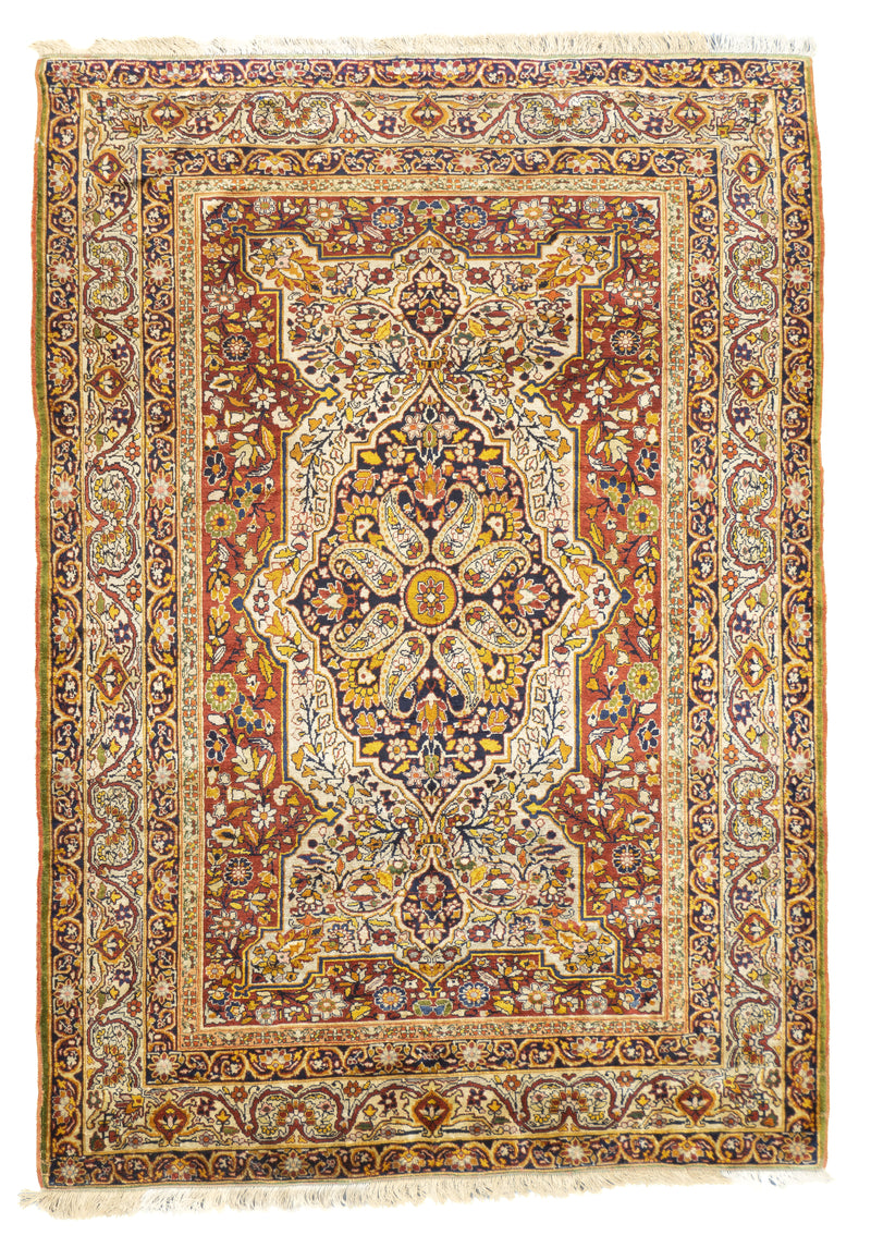 Antique Kerman Rug 4'5'' x 6'3''