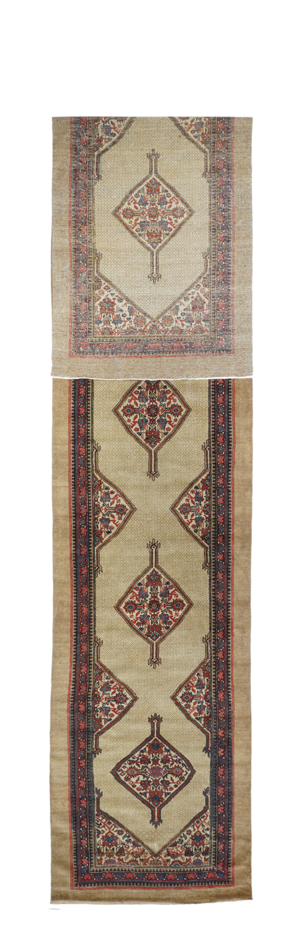 Antique Persian Sarab Runner 3'7'' x 19'4''