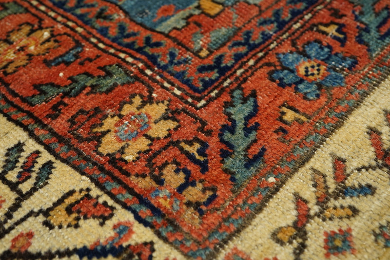 Antique Sultanabad Rug 10'8'' x 14'9''