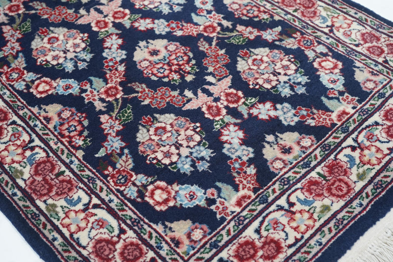 Persian Sarouk Wool on Cotton 2'6'' x 8'