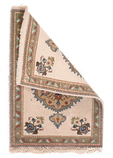 Persian Tabriz Wool on Cotton 2' x 3'