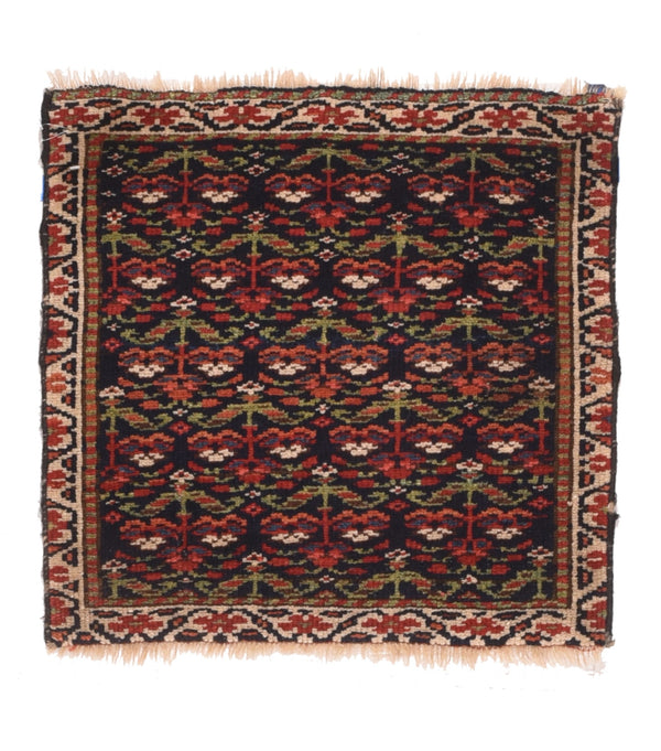 Iran Persian Khamseh¬† Wool on wool 1'8''x1'8''