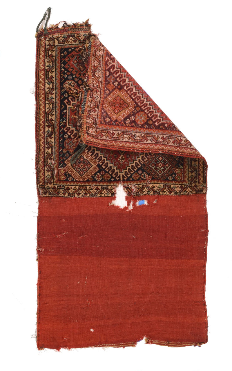 Antique Qashqai Back Face Rug 2'2'' x 4'4''