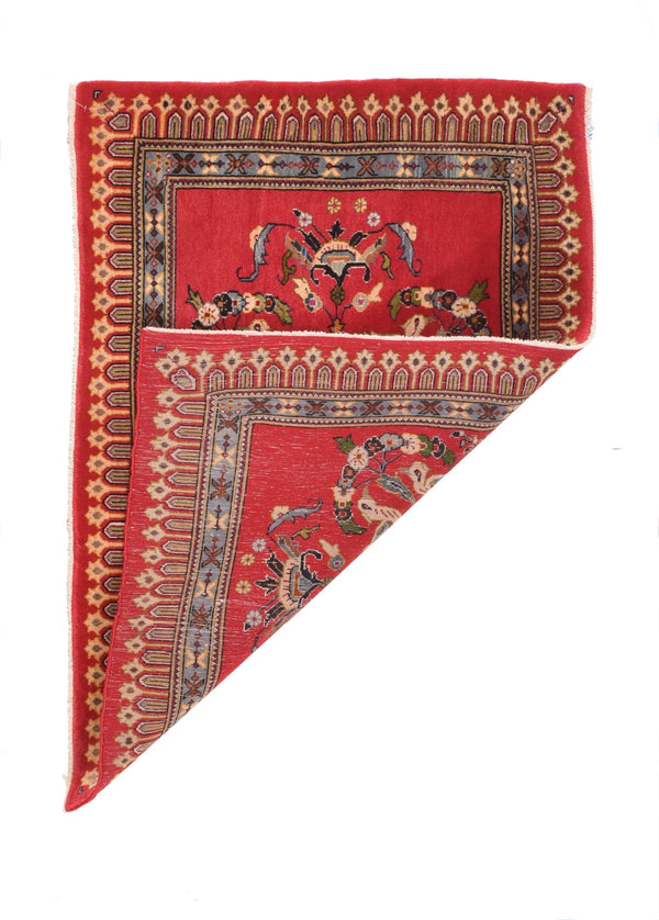 Vintage Kashan Rug 2'2'' x 3'