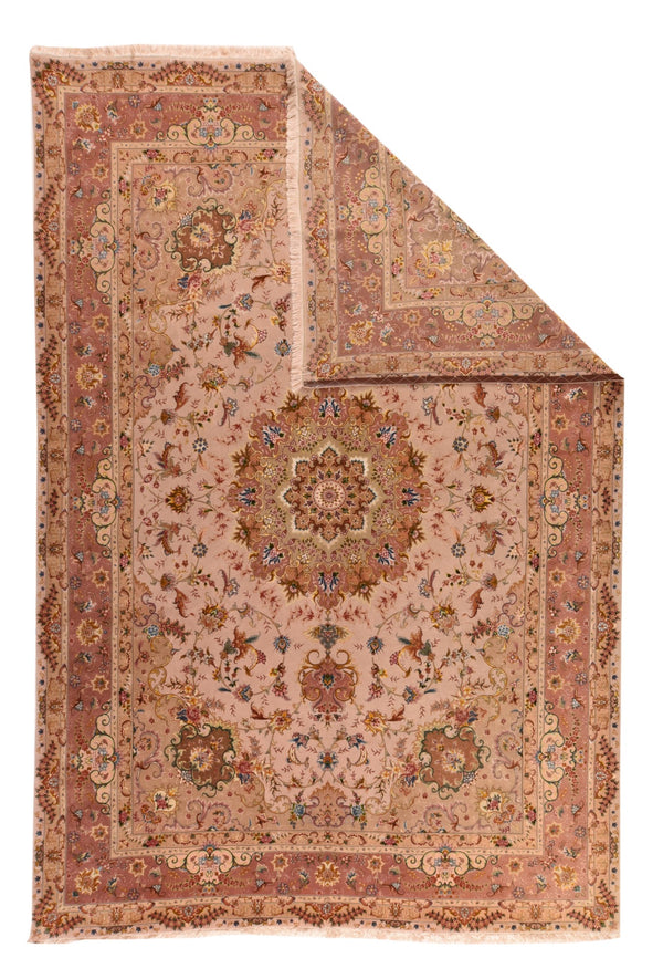 Tabriz Mahi Design Rug 8'2'' x 8'2''