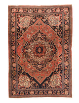 Persian Farahan Sarouk Wool on Cotton 8'5''x11'10''