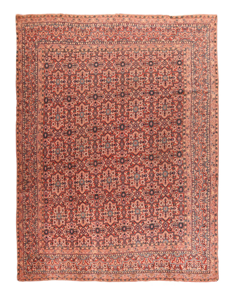 Antique Tabriz Haji Jalili Rug 9'9''x13'9'