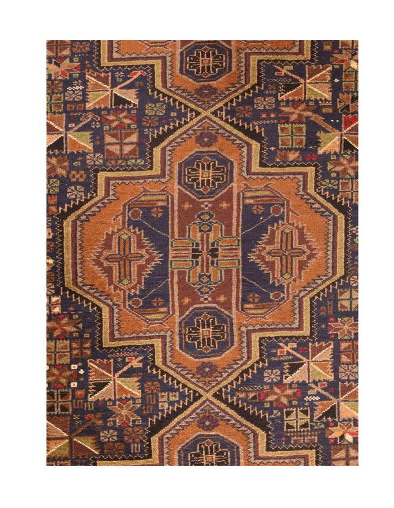 Vintage Balouch Rug 3'9'' x 6'10''