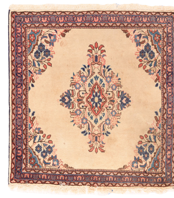 Persian Tabriz Wool on Cotton 2'10''x3'