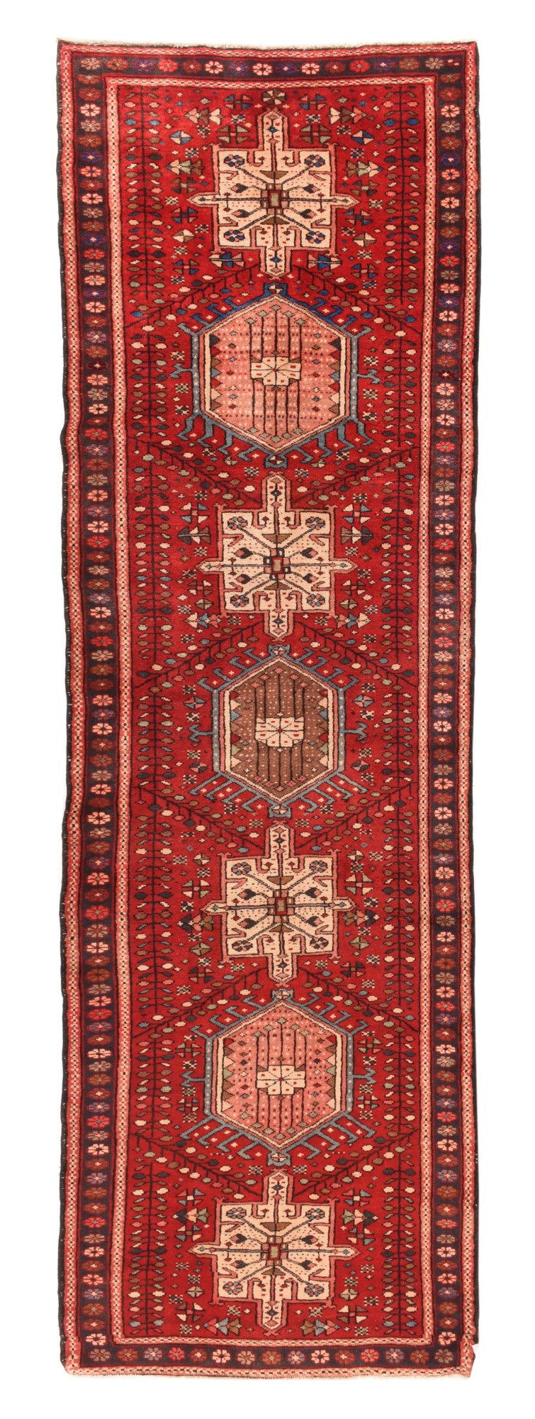 Vintage Karajeh Rug 3'2'' x 10'6''