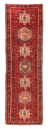 Persian Karajeh Wool on Cotton 3'2''x10'6''