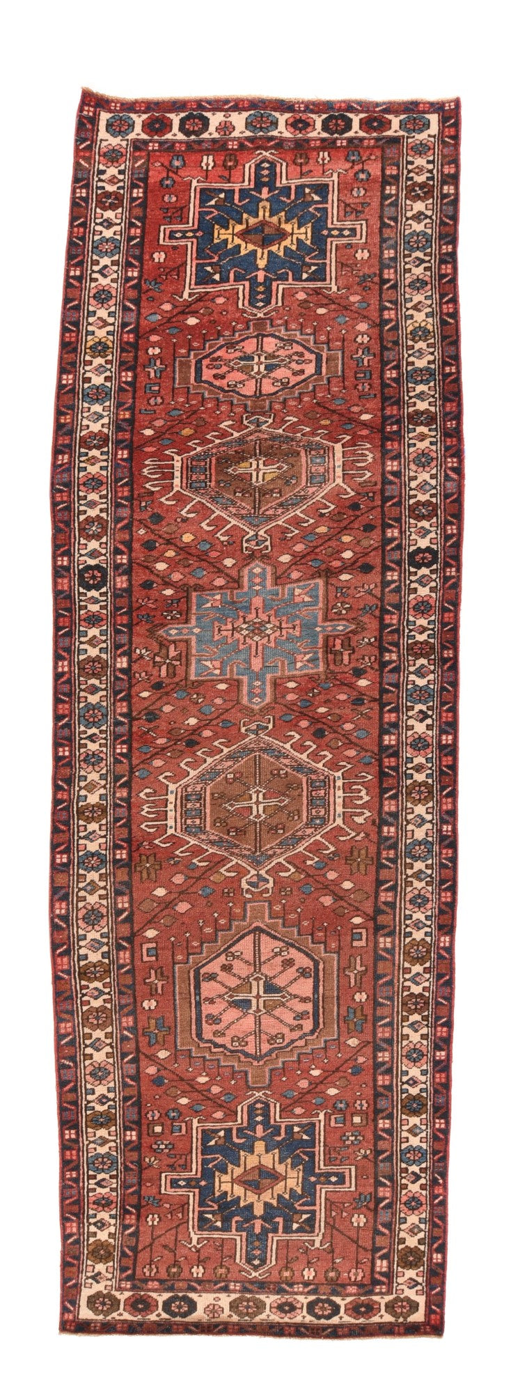 Persian Karajeh Wool on Cotton 3'2''x10'