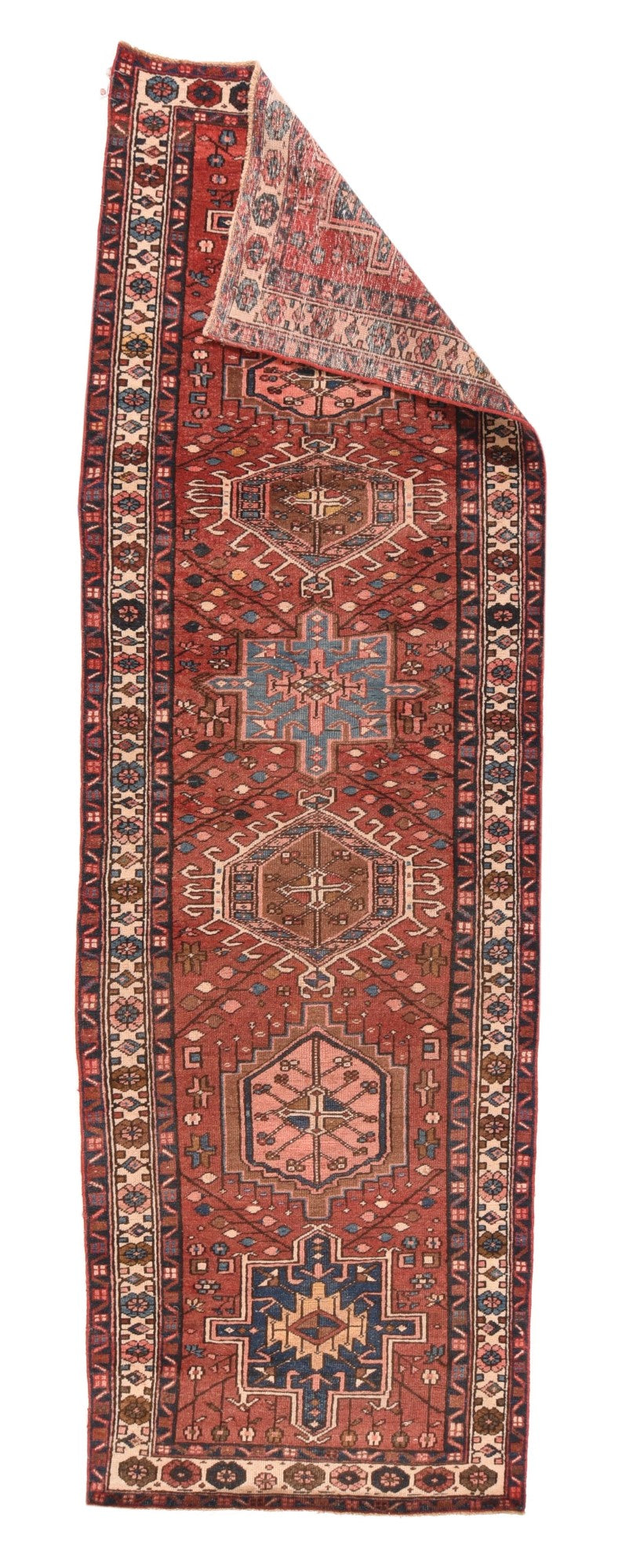 Vintage Karajeh Rug 3'2'' x 10'