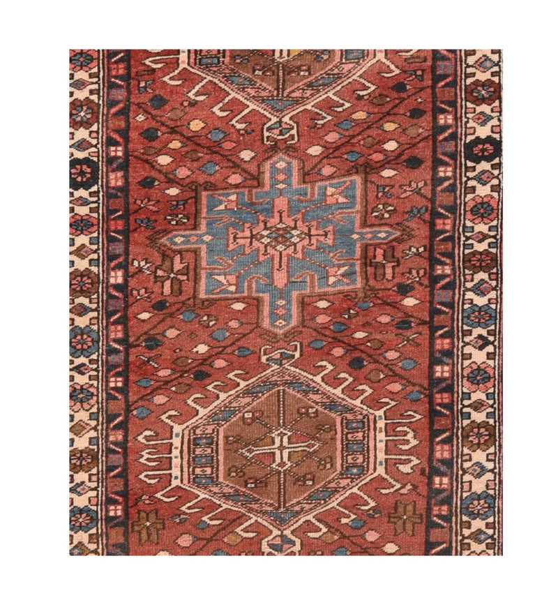 Vintage Karajeh Rug 3'2'' x 10'