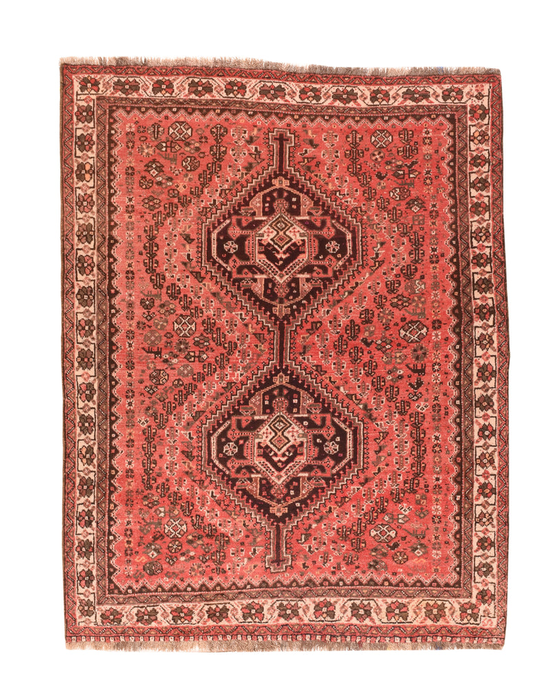 Vintage Shirvan Rug 5'3'' x 6'8''