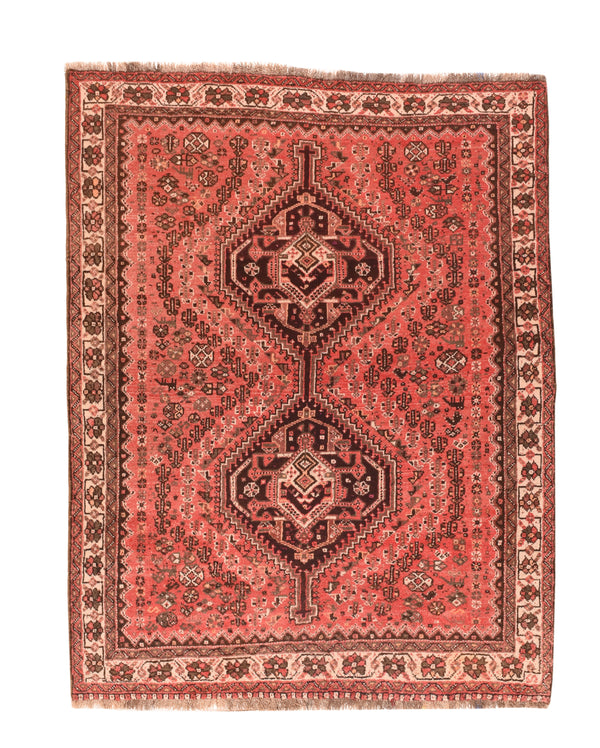 Persian Shirvan Wool on wool 5'3''x6'8''