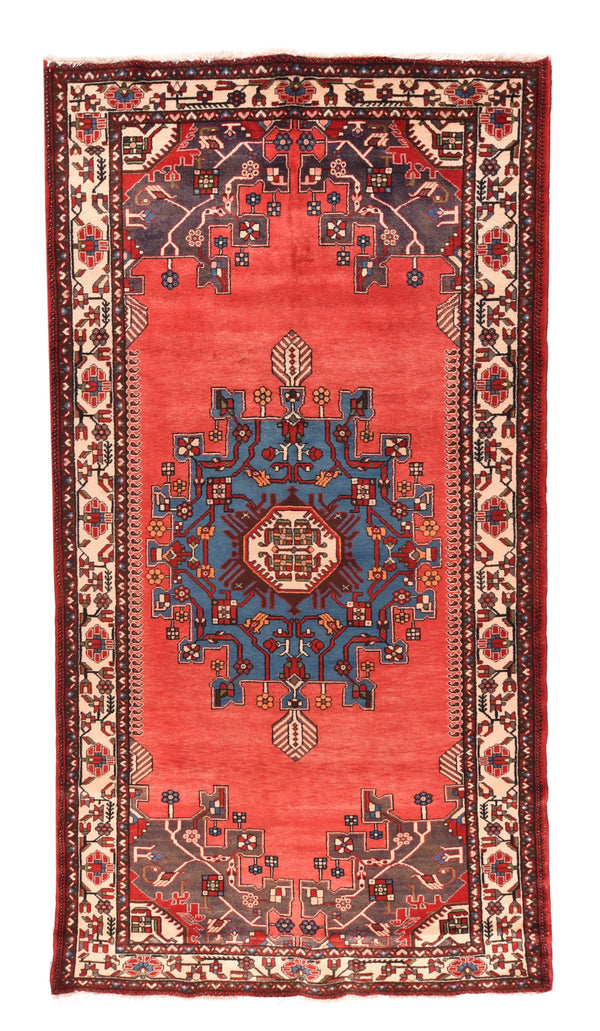 Persian Hamadan Wool on Cotton 5'4''x10'5''