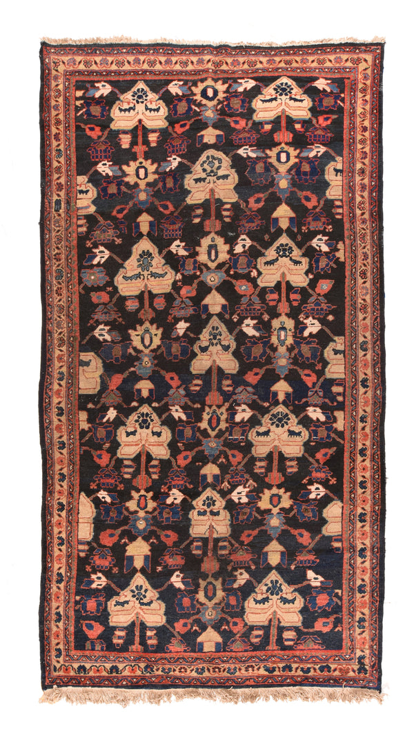 Persia Mashad Wool on Cotton 5'3''x10'3''