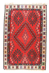 Turkish Kelim Wool on wool 6'6''x10'