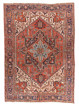 Perisa Persian Heriz Wool on Cotton 8'3''x11'6''