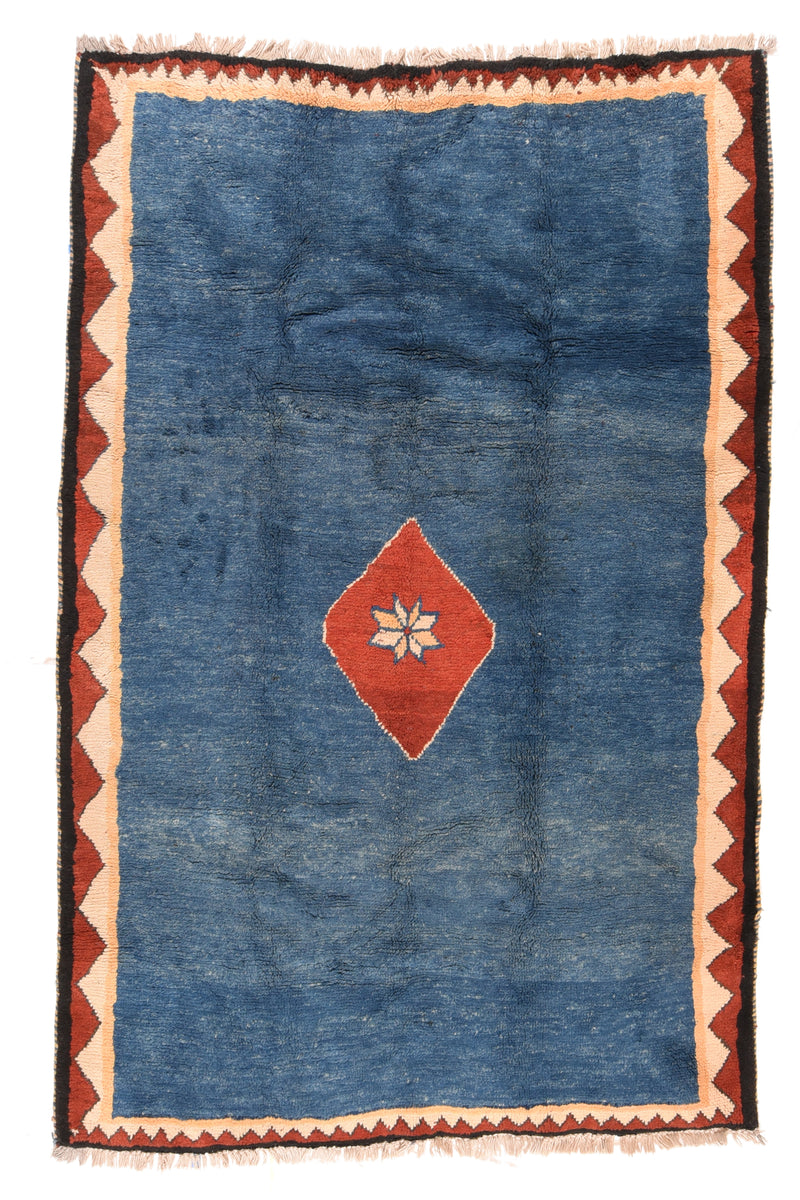 Vintage Gabbeh Rug  5'2'' x 8'5''