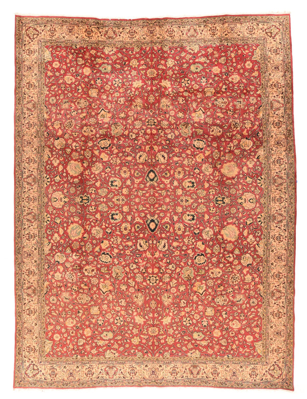 Persian Tabriz Wool on Cotton 8'6''x11'