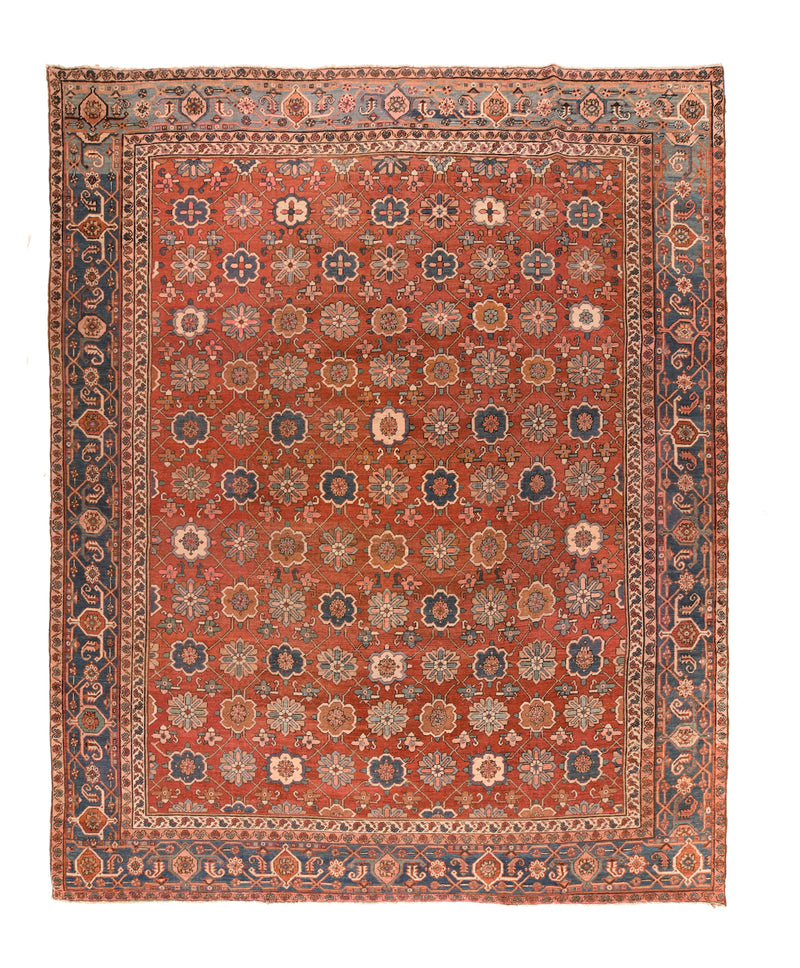 Antique Heriz  Rug 6'8'' x 9'4''