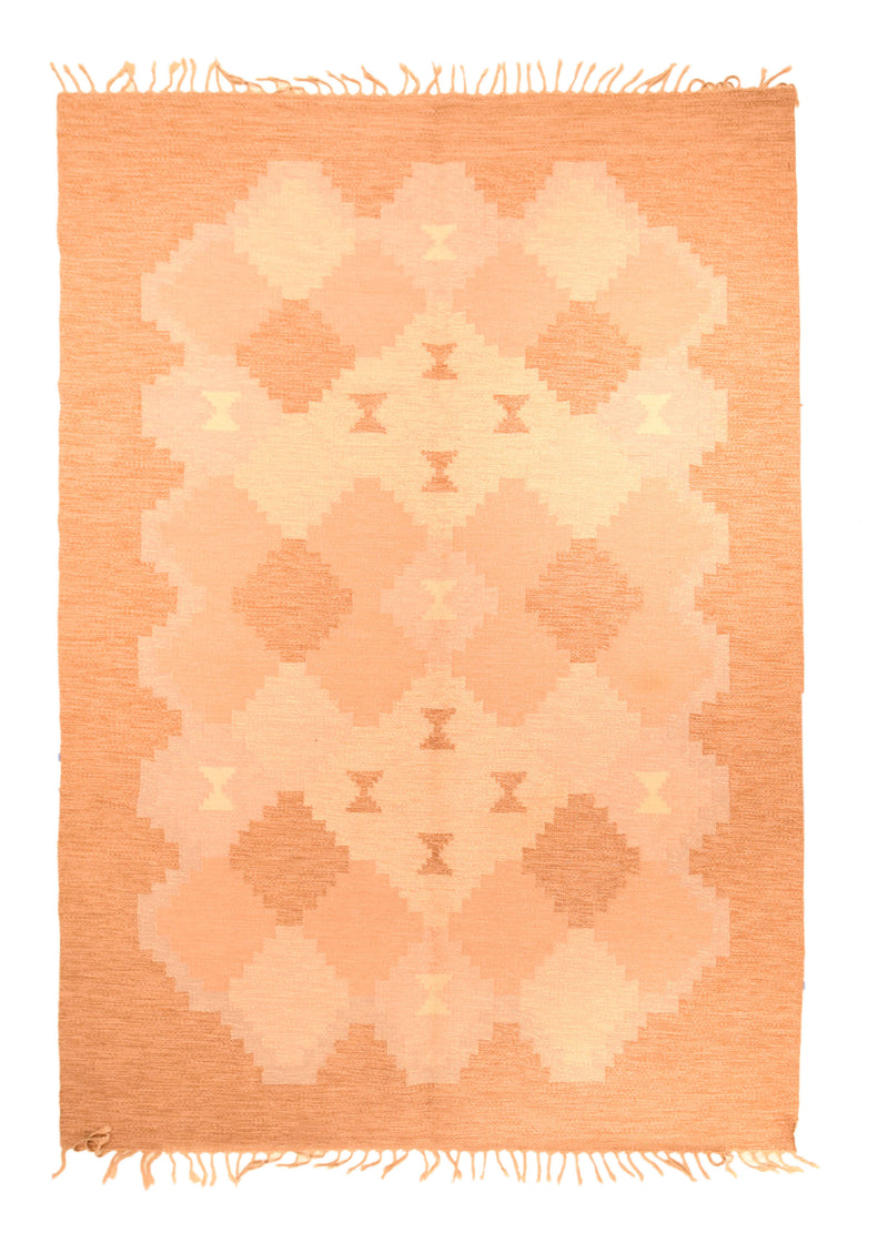 Swedish Kilim Wool on Cotton 6'5'' x 9'4''