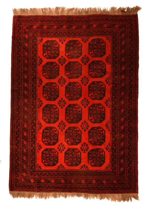 Afghanistan Afghan Wool on wool 6'6''x9'1''