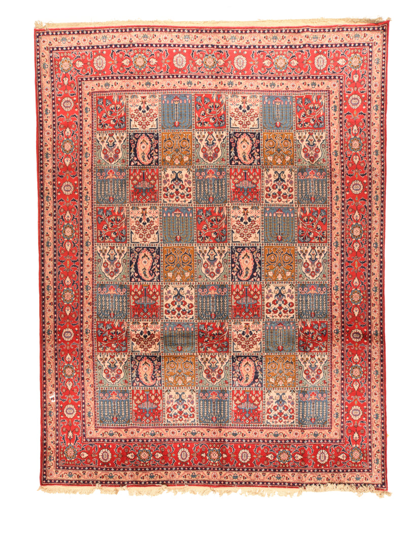 Vintage Tabriz Rug 8'11'' x 11'6''