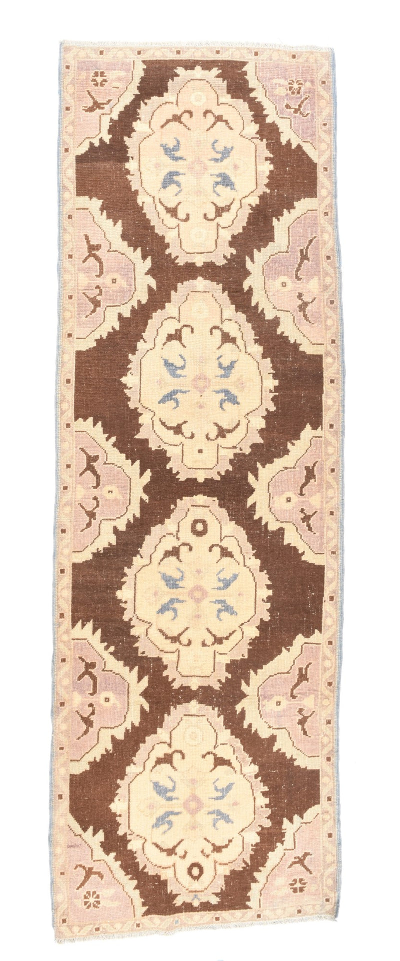 Vintage Turkish Rug 3' x 9'2''