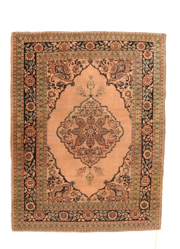 Persia Tabriz Wool on Cotton 4'6''x6'3''