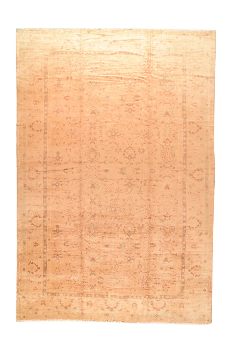 Vintage Oushak Rug 12' x 18'6''