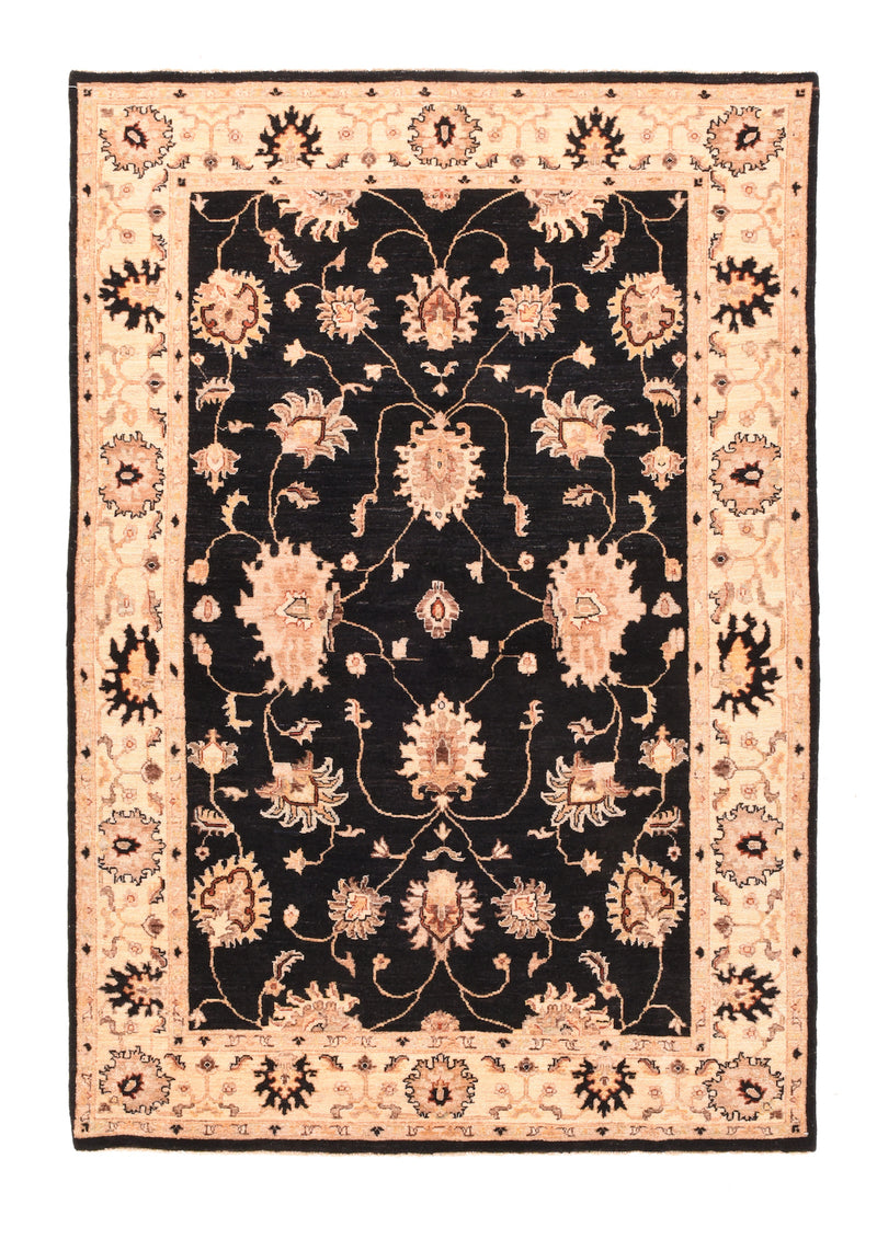 Peshawar Wool on Cotton 4'10'' x 7'2''