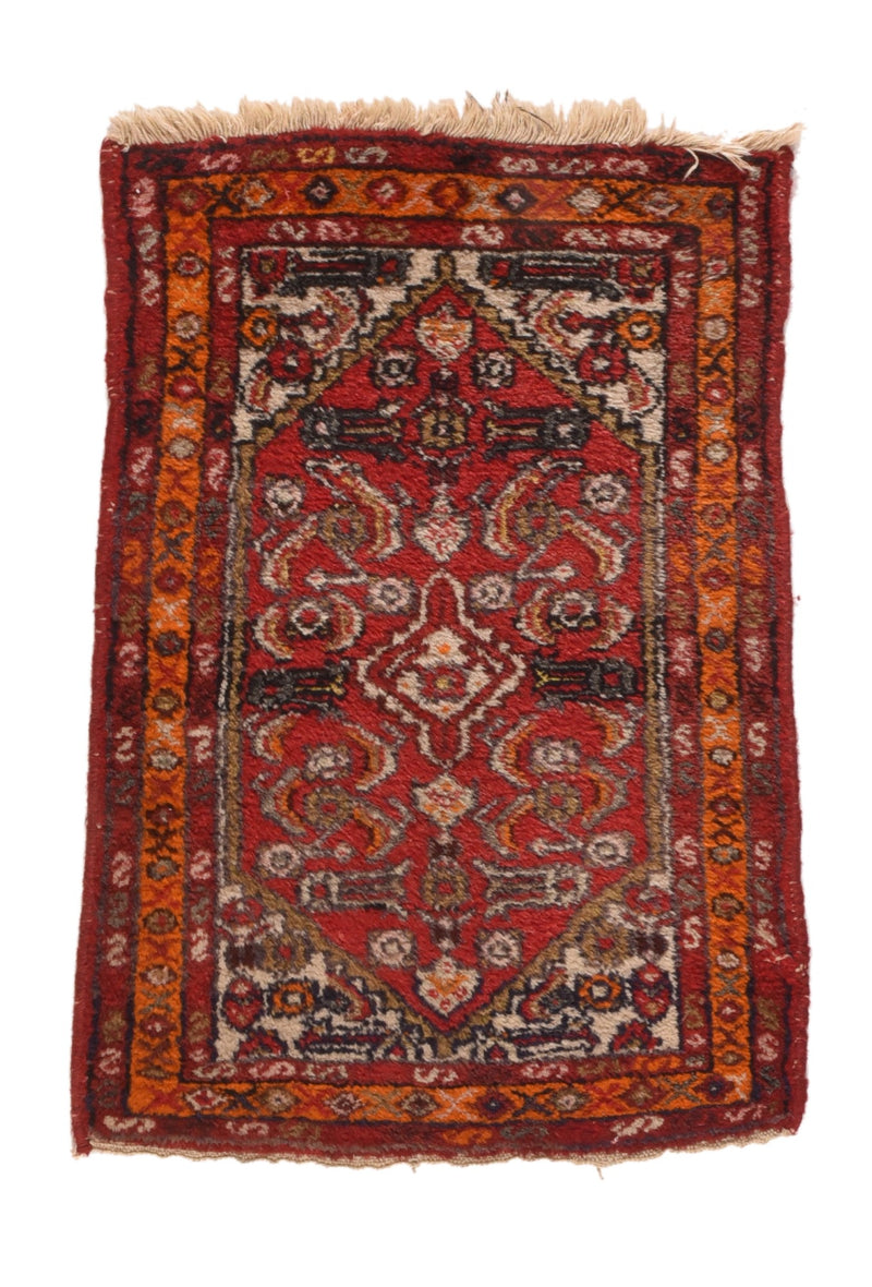 Vintage Hamedan Rug 1'10'' x 2'8''