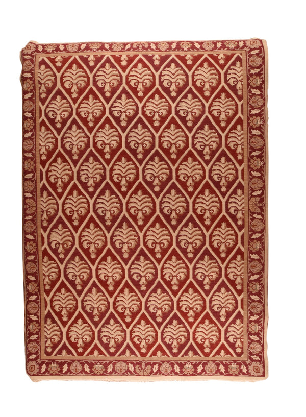 India Sumak Manchoria Wool on Cotton 10'x14'